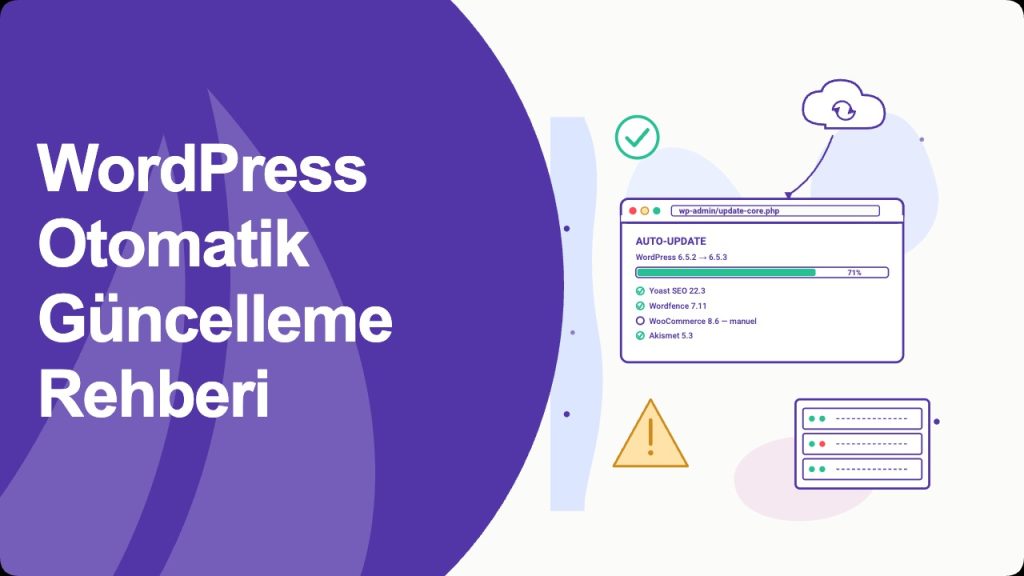 WordPress Otomatik Güncelleme Yapılandırması Rehberi kapak görseli